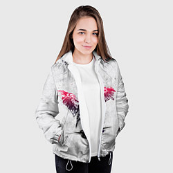 Куртка с капюшоном женская Three Days Grace, цвет: 3D-белый — фото 2