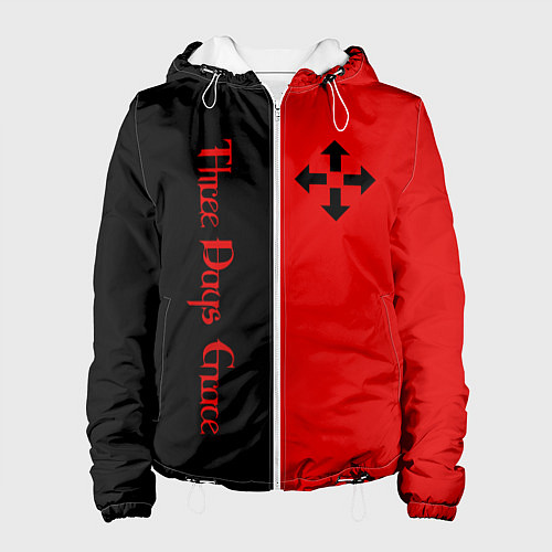 Женская куртка Three Days Grace / 3D-Белый – фото 1