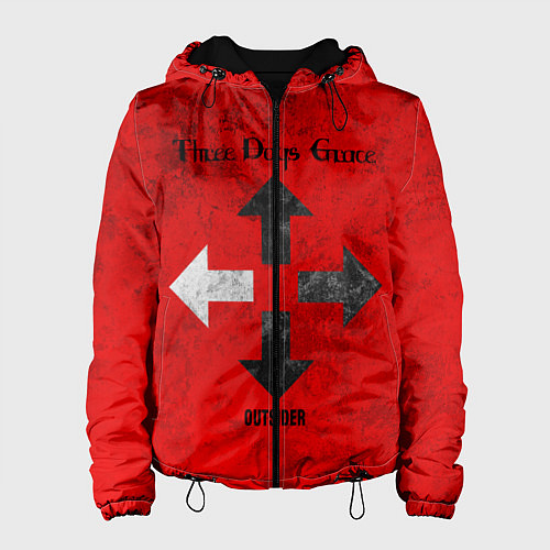 Женская куртка Three Days Grace / 3D-Черный – фото 1