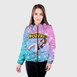 Куртка с капюшоном женская MY HERO ACADEMIA, цвет: 3D-черный — фото 2