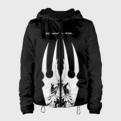 Куртка с капюшоном женская Hollow Knight, цвет: 3D-черный