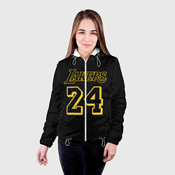 Куртка с капюшоном женская Kobe Bryant, цвет: 3D-белый — фото 2