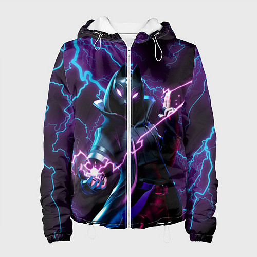 Женская куртка FORTNITE / 3D-Белый – фото 1