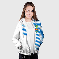 Куртка с капюшоном женская ВДВ, цвет: 3D-белый — фото 2