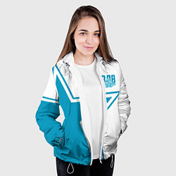 Куртка с капюшоном женская ВДВ, цвет: 3D-белый — фото 2