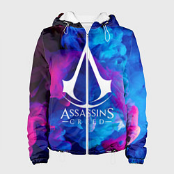 Куртка с капюшоном женская ASSASSINS CREED, цвет: 3D-белый