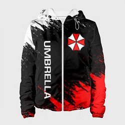 Куртка с капюшоном женская UMBRELLA CORP, цвет: 3D-белый