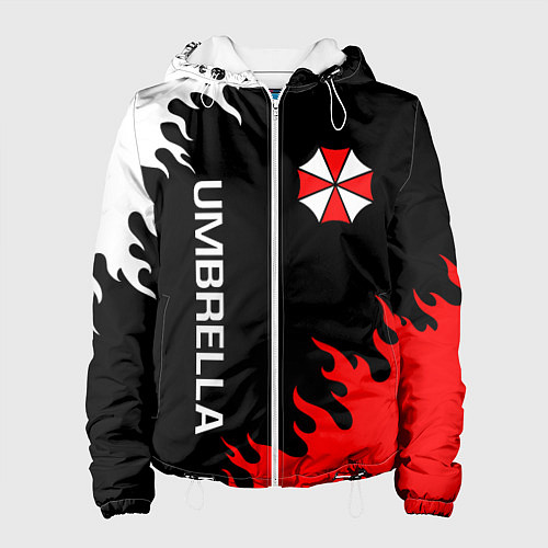 Женская куртка UMBRELLA CORP / 3D-Белый – фото 1