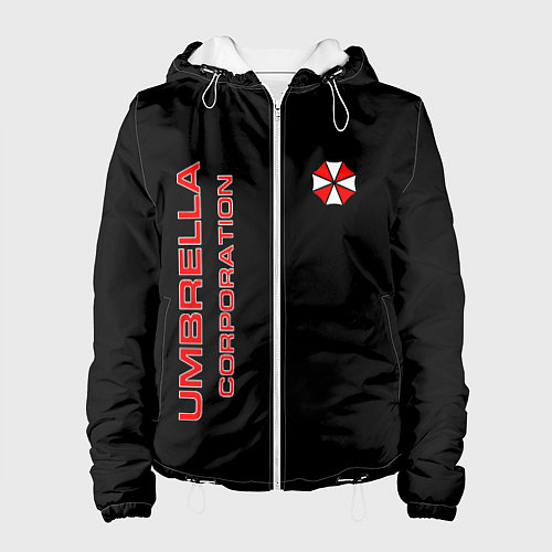 Женская куртка Umbrella Corporation / 3D-Белый – фото 1