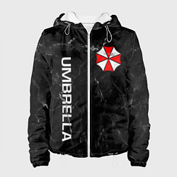 Куртка с капюшоном женская UMBRELLA CORP, цвет: 3D-белый
