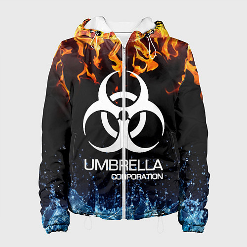 Женская куртка UMBRELLA CORPORATION / 3D-Белый – фото 1