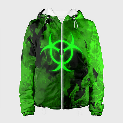 Женская куртка BIOHAZARD / 3D-Белый – фото 1