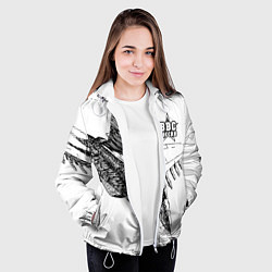 Куртка с капюшоном женская ВВС России, цвет: 3D-белый — фото 2