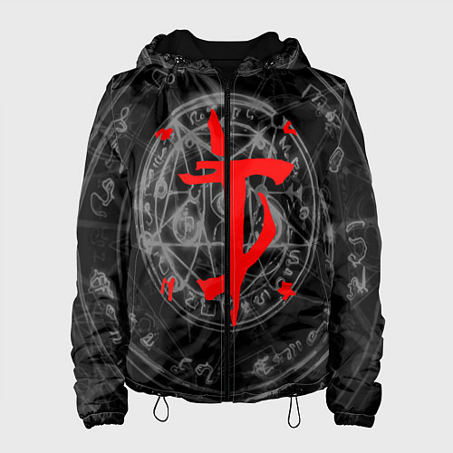 Женская куртка DOOM / 3D-Черный – фото 1