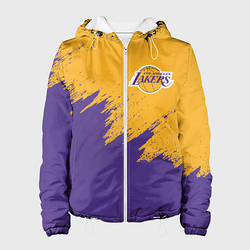 Женская куртка LA LAKERS / 3D-Белый – фото 1