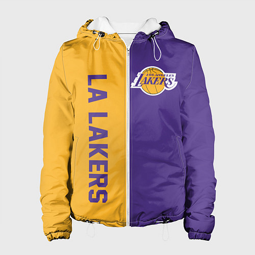 Женская куртка LA LAKERS / 3D-Белый – фото 1