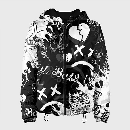 Женская куртка LIL PEEP / 3D-Черный – фото 1