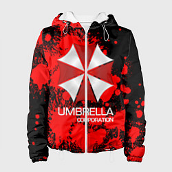 Куртка с капюшоном женская UMBRELLA CORP, цвет: 3D-белый