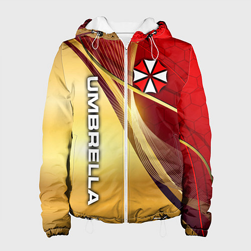 Женская куртка UMBRELLA CORPORATION / 3D-Белый – фото 1