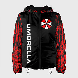 Куртка с капюшоном женская UMBRELLA CORPORATION, цвет: 3D-черный