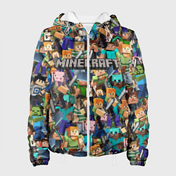 Женская куртка MINECRAFT ПЕРСОНАЖИ