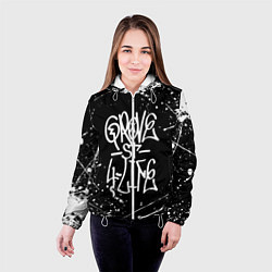 Куртка с капюшоном женская GROVE STREET GTA, цвет: 3D-белый — фото 2
