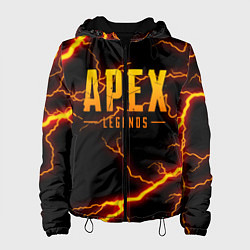 Куртка с капюшоном женская APEX LEGENDS, цвет: 3D-черный