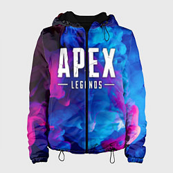 Куртка с капюшоном женская APEX LEGENDS, цвет: 3D-черный