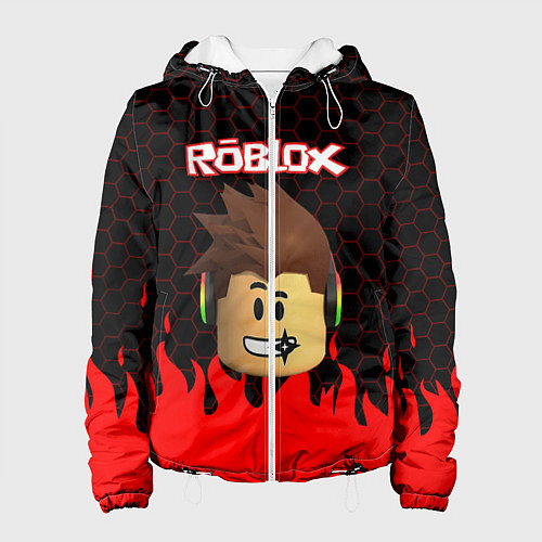 Женская куртка ROBLOX / 3D-Белый – фото 1