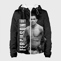 Куртка с капюшоном женская EL CUCUY Tony Ferguson, цвет: 3D-белый