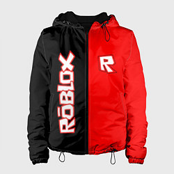 Куртка с капюшоном женская ROBLOX, цвет: 3D-черный