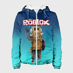 Куртка с капюшоном женская ROBLOX, цвет: 3D-белый