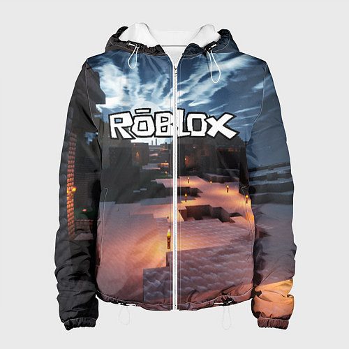 Женская куртка ROBLOX / 3D-Белый – фото 1