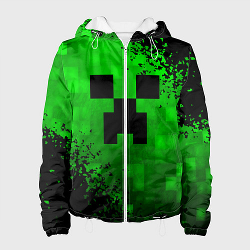 Женская куртка MINECRAFT / 3D-Белый – фото 1