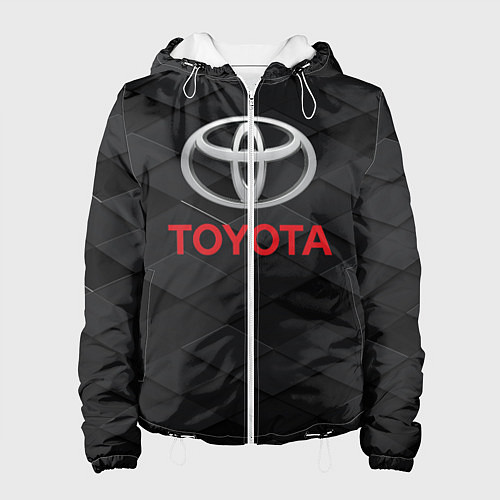 Женская куртка TOYOTA / 3D-Белый – фото 1