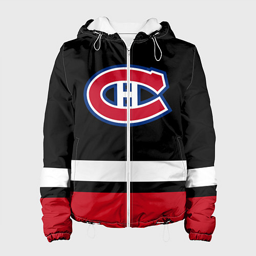 Женская куртка Монреаль Канадиенс / 3D-Белый – фото 1