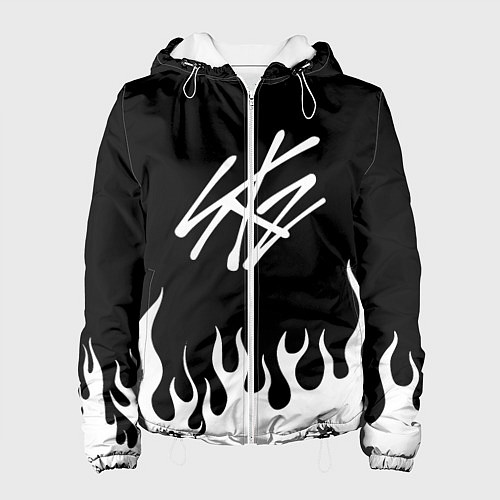 Женская куртка Stray Kids / 3D-Белый – фото 1