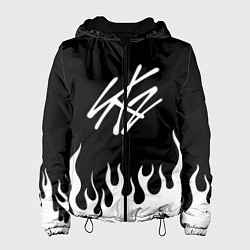 Куртка с капюшоном женская Stray Kids, цвет: 3D-черный