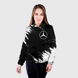 Куртка с капюшоном женская MERCEDES, цвет: 3D-черный — фото 2