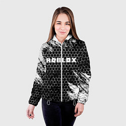 Куртка с капюшоном женская ROBLOX, цвет: 3D-белый — фото 2