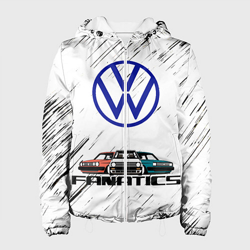 Женская куртка Volkswagen / 3D-Белый – фото 1