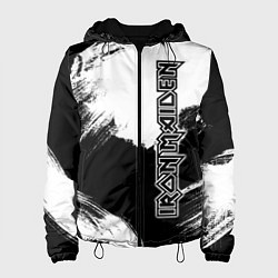 Куртка с капюшоном женская Iron Maiden, цвет: 3D-черный