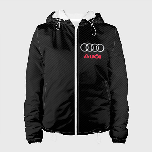 Женская куртка AUDI / 3D-Белый – фото 1