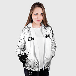 Куртка с капюшоном женская EMINEM, цвет: 3D-белый — фото 2