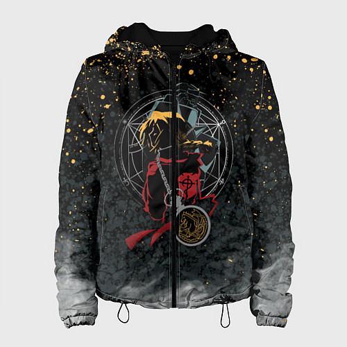 Женская куртка Стальной алхимик / 3D-Черный – фото 1