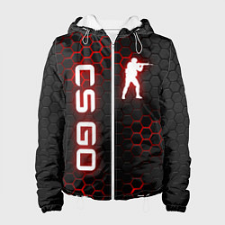 Куртка с капюшоном женская CS GO, цвет: 3D-белый