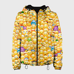 Женская куртка Смайлики Emoji