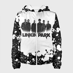 Куртка с капюшоном женская LINKIN PARKспина, цвет: 3D-белый