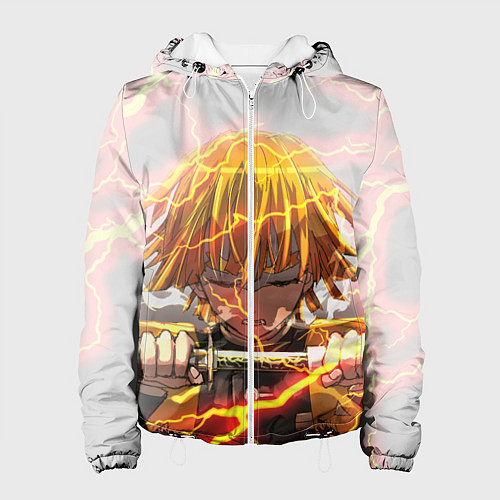 Женская куртка KIMETSU NO YAIBA / 3D-Белый – фото 1
