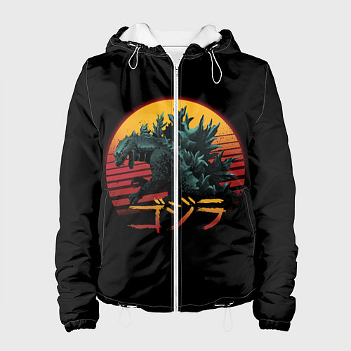 Женская куртка GODZILLA / 3D-Белый – фото 1